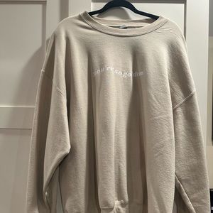 women’s harry styles crewneck. size xl.